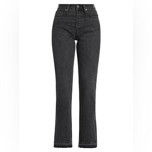 EB Denim High Rise Black Jeans